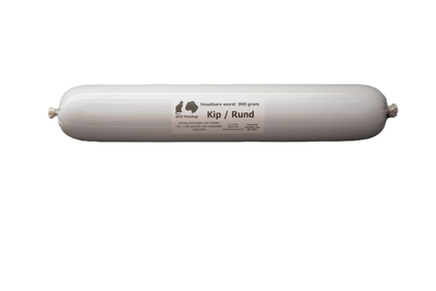 Houdbare gestoomde worst Kip/Rund 900 gram