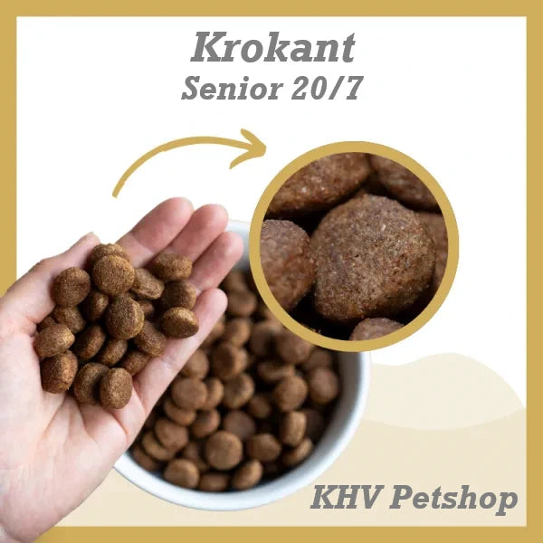 NatuurDog Senior 20/7 Krokant Zak 20kg