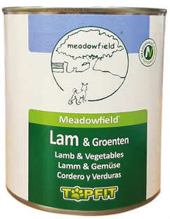 Topfit Hond Delicatesse Lam en Groenten 8 Blikken à 800gr