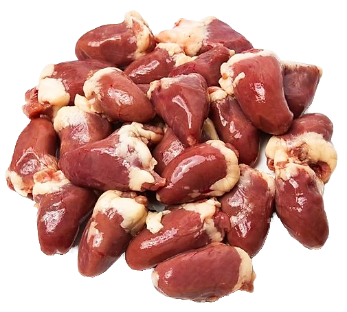 Gedroogde Kippenhartjes zak