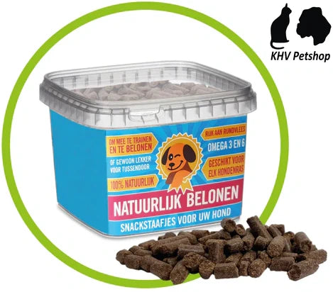 Hondentrainers Natuurlijke Snackstaafjes Emmer 600gr