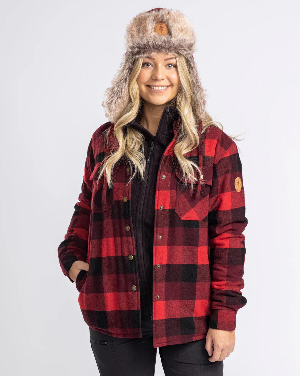 Pinewood® Canada Classic 2.0 Gevoerd Shirt Dames 3000