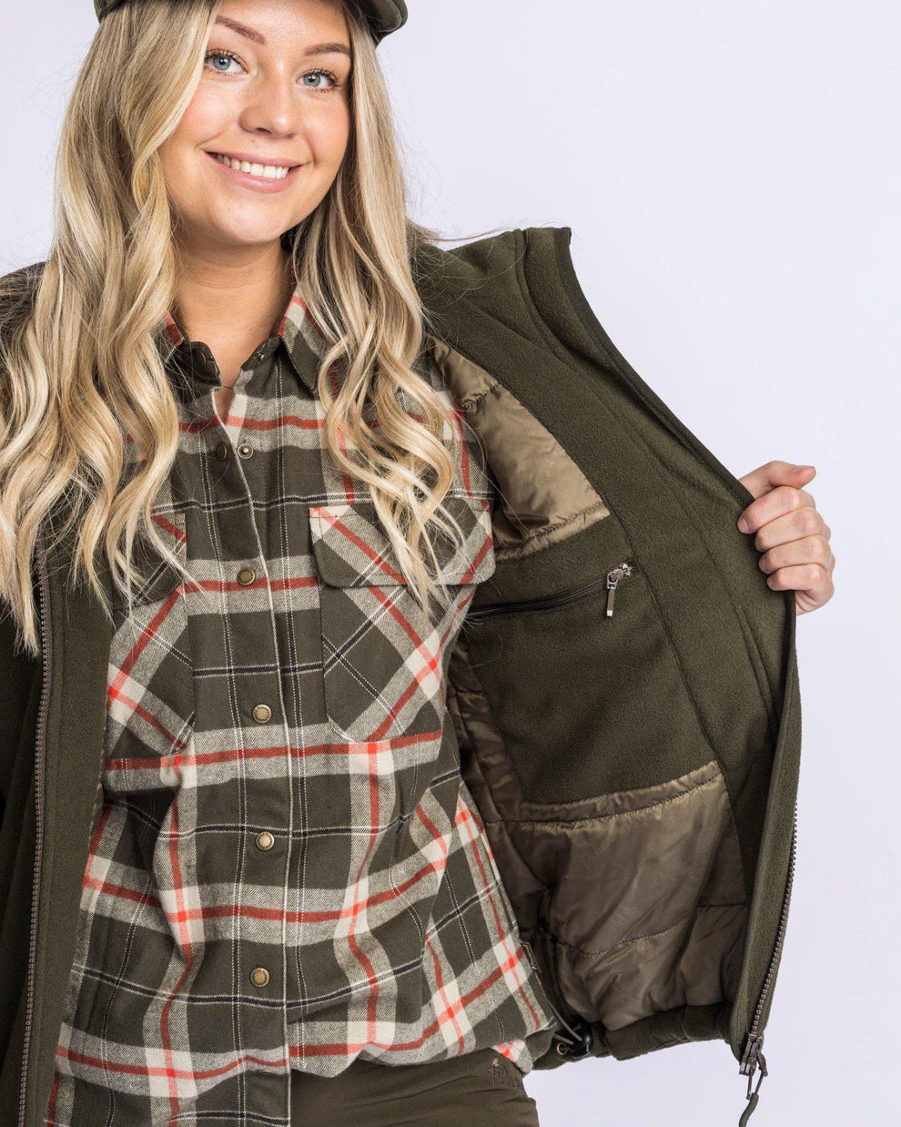 Pinewood® Harriette Gevoerde Fleecejas Dames 3064