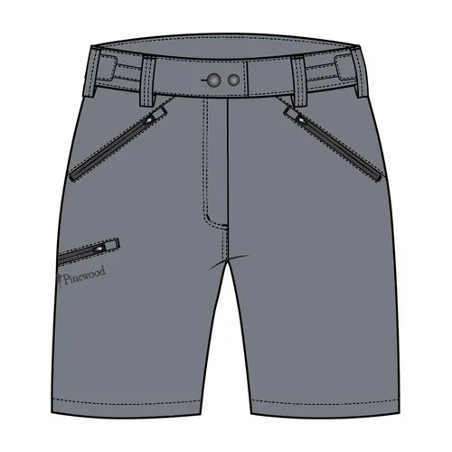 Pinewood® Abisko Light Stretch Shorts Dames 3111