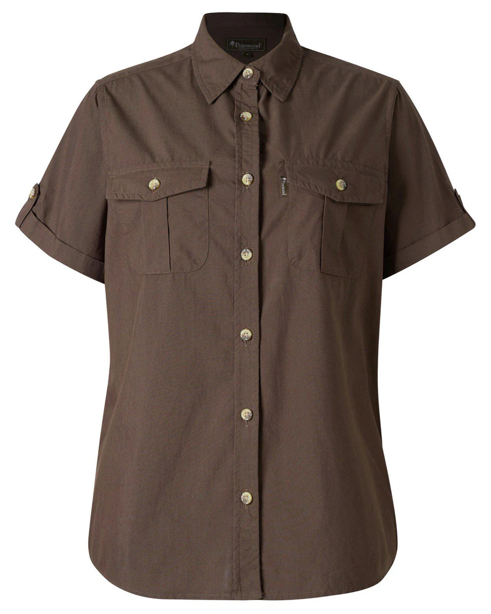 Pinewood® Safari Dames Shirt met korte mouwen 3130
