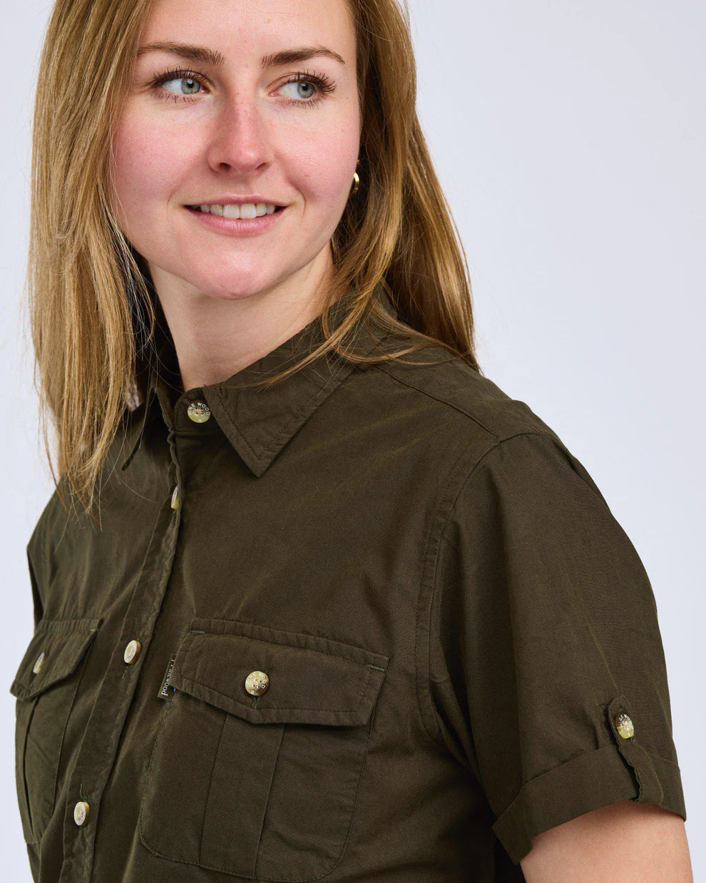 Pinewood® Safari Dames Shirt met korte mouwen 3130
