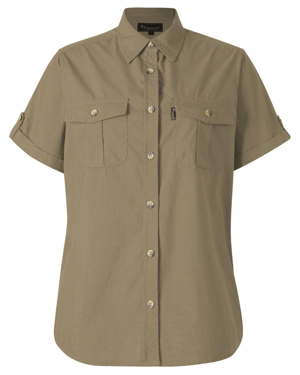 Pinewood® Safari Dames Shirt met korte mouwen 3130
