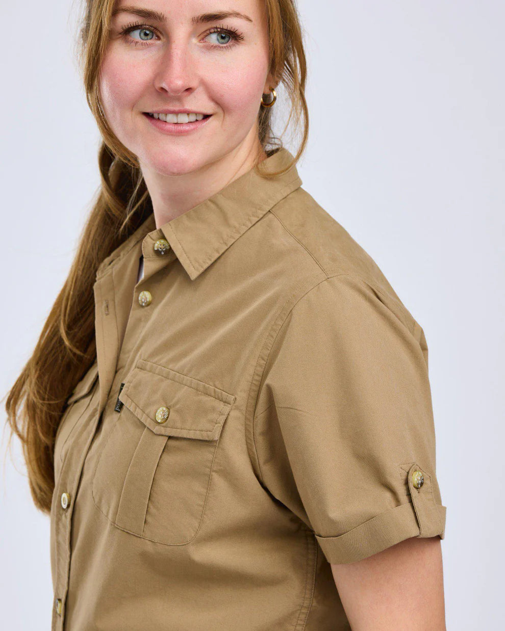 Pinewood® Safari Dames Shirt met korte mouwen 3130