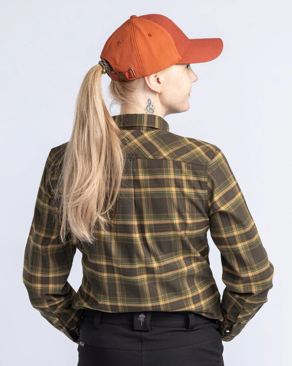 Abisko flanellen wandelshirt dames 3226