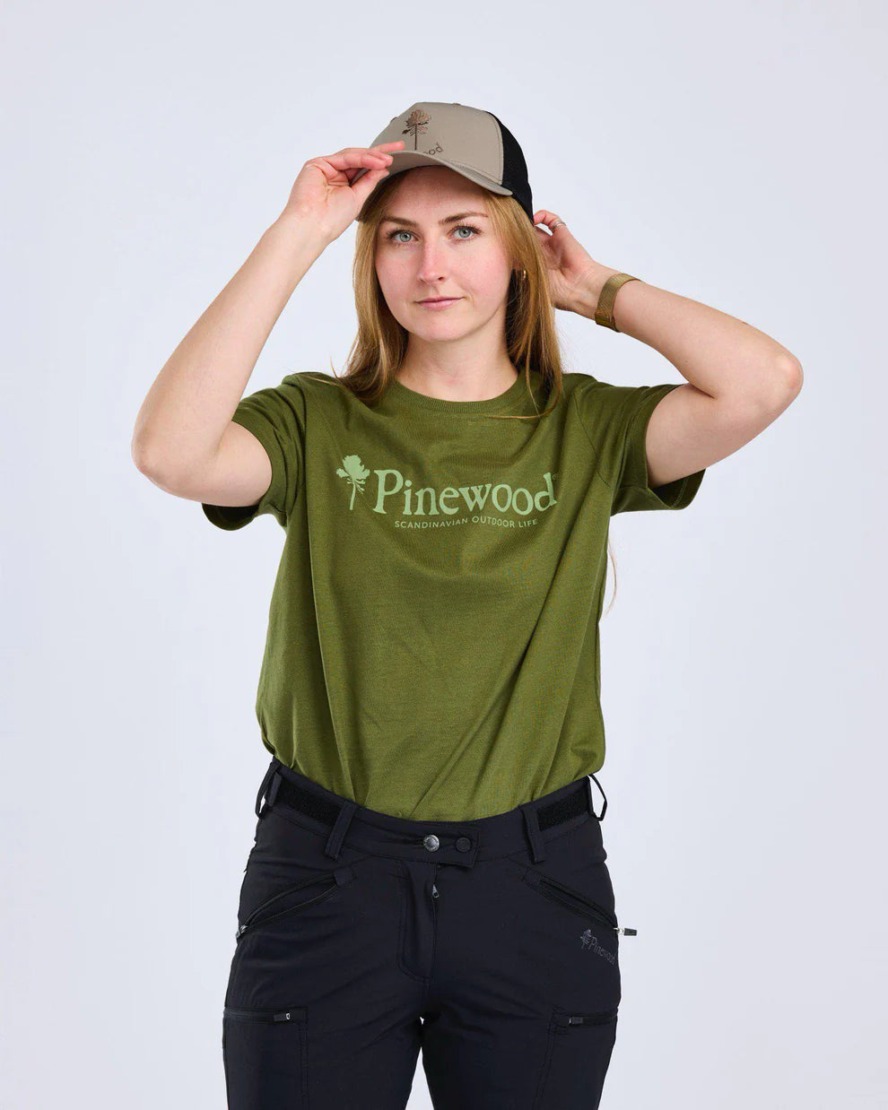 Pinewood® Outdoor Life T-shirt Dames 3445