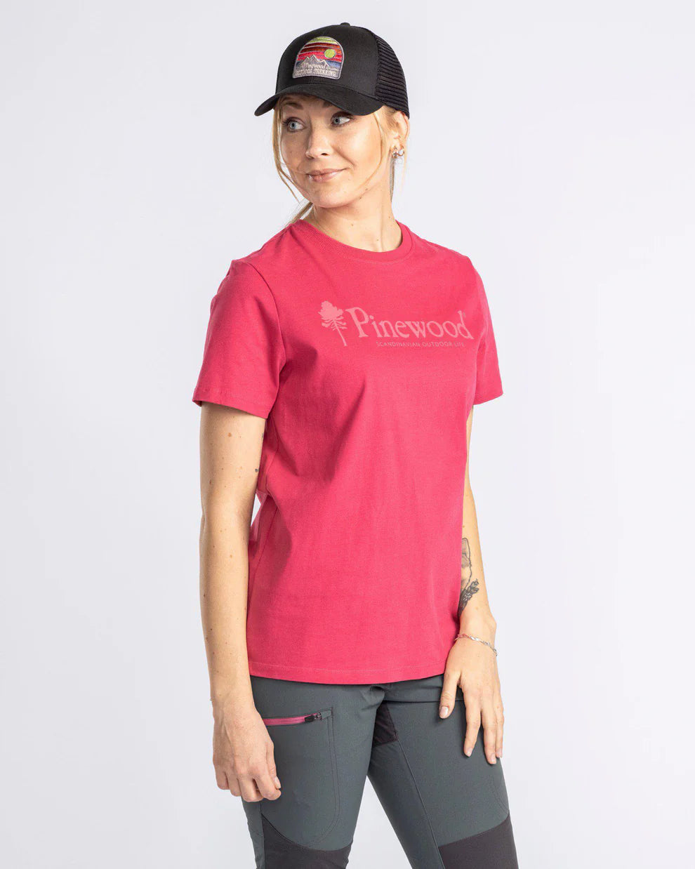 Pinewood® Outdoor Life T-shirt Dames 3445