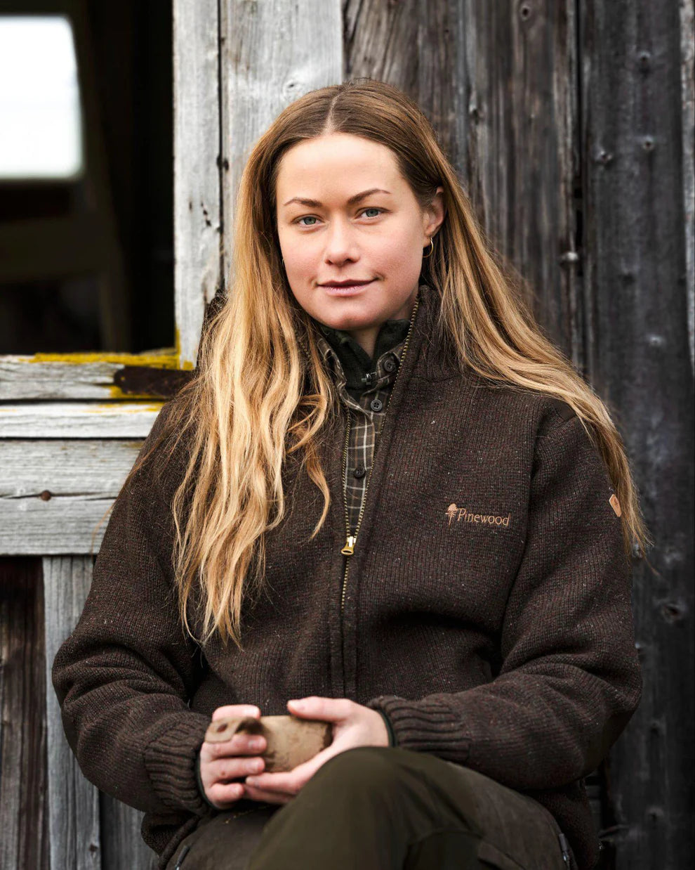 Pinewood® Hurricane Sweater Full Zipp Dames 3479