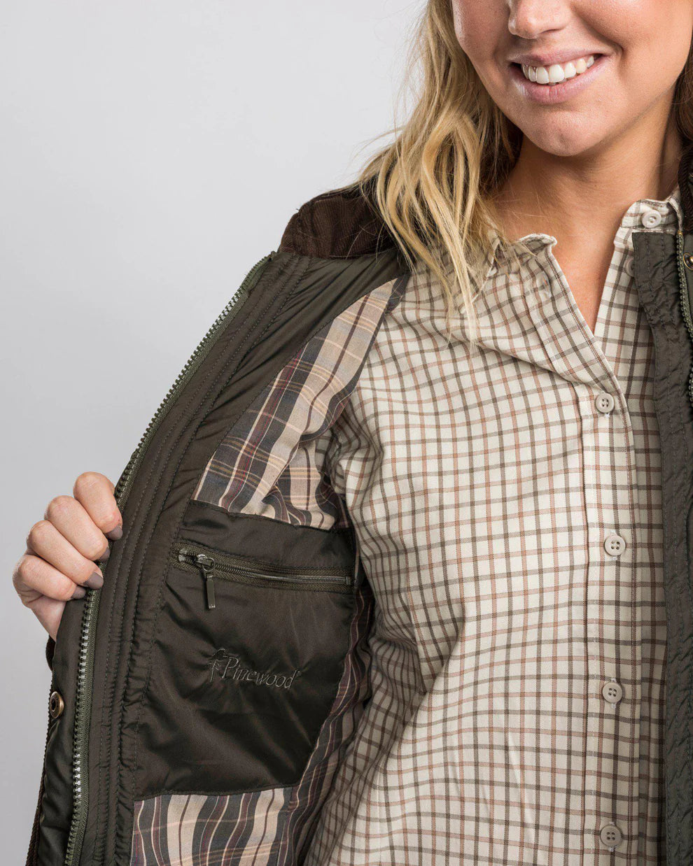 Pinewood® Nydala Classic Quilt Jas Dames 3815