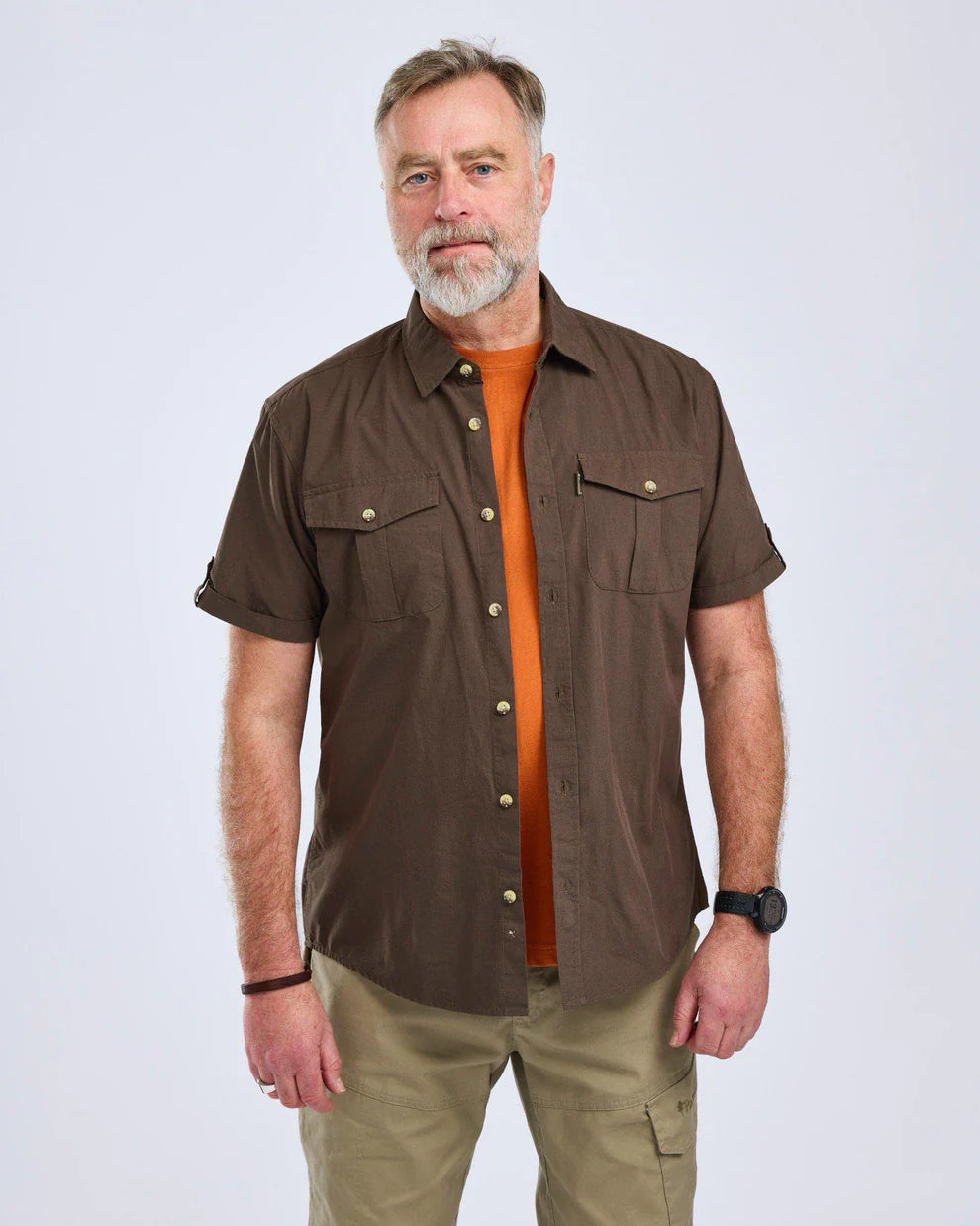 Pinewood® Safari Shirt Korte Mouw 5130