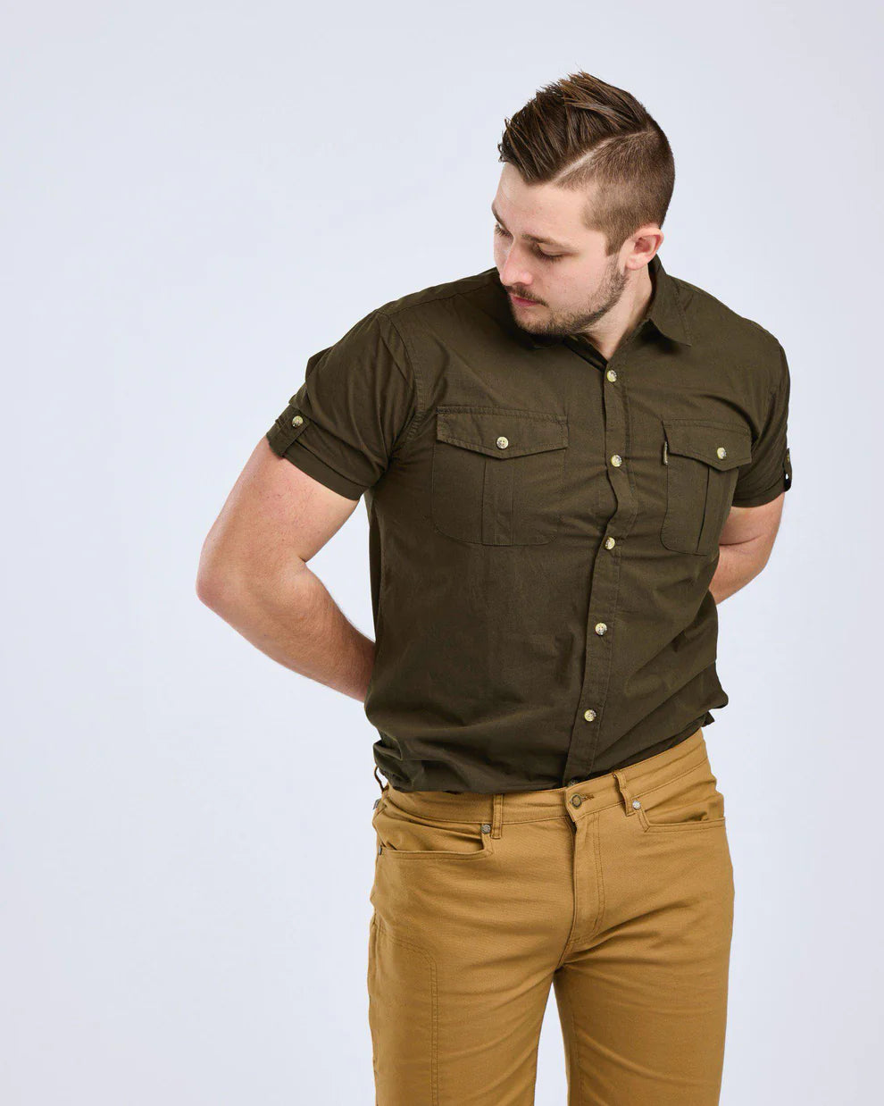 Pinewood® Safari Shirt Korte Mouw 5130