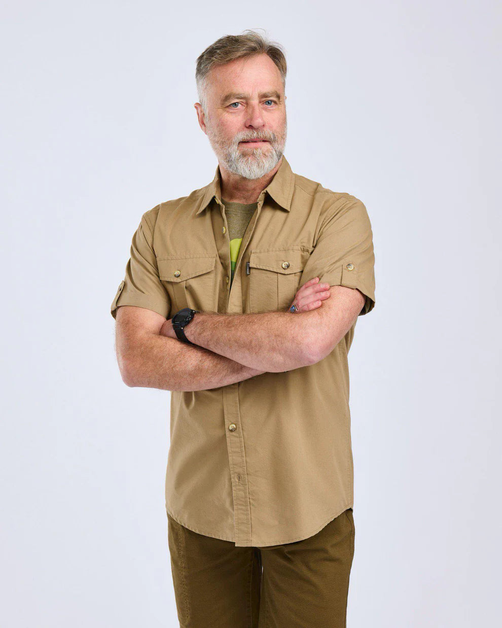 Pinewood® Safari Shirt Korte Mouw 5130