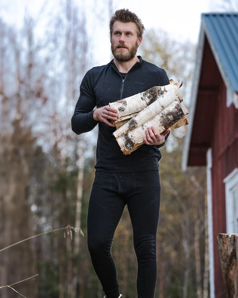 Pinewood® Abisko Merino Basis Layer Halve Rits 5406