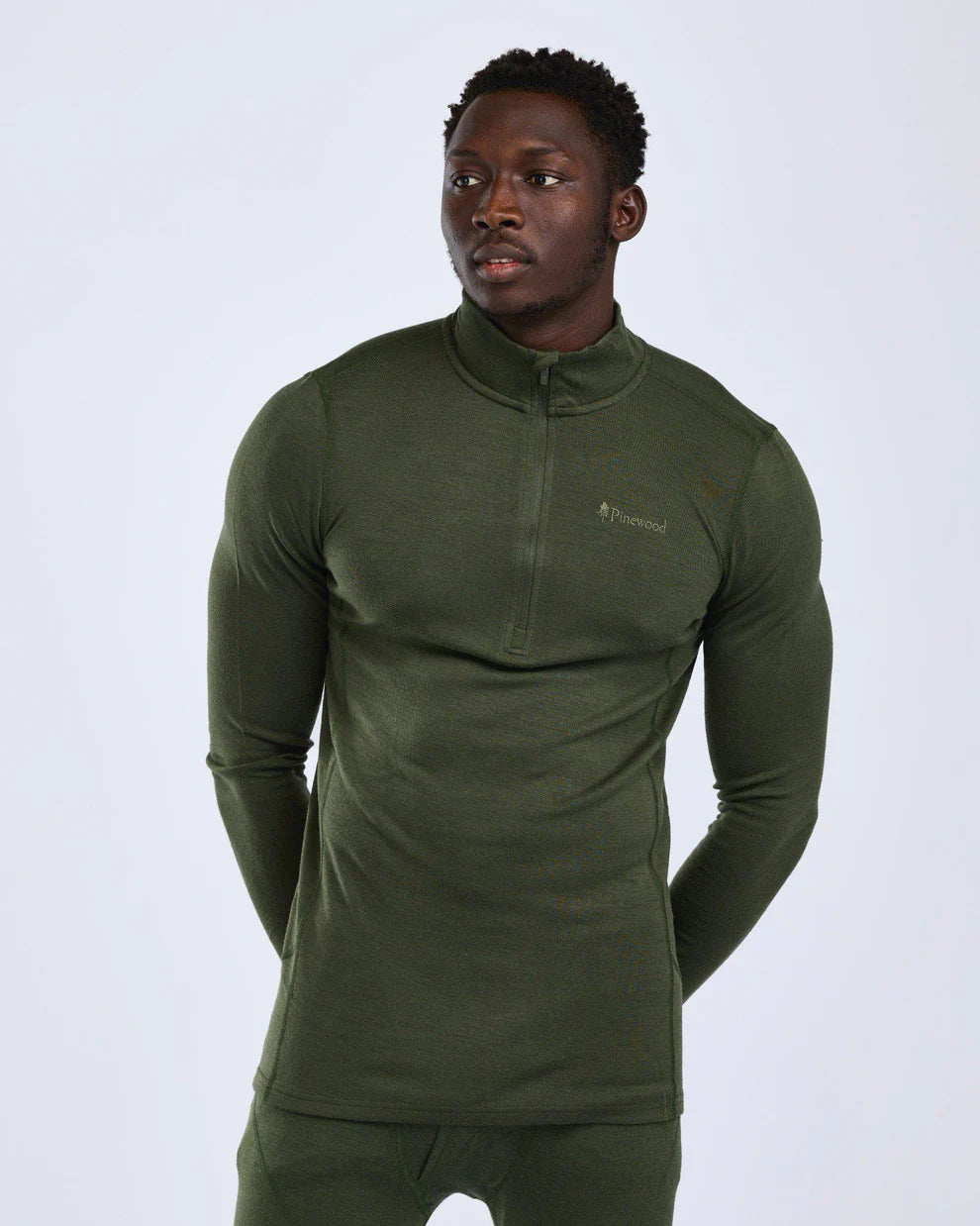 Pinewood® Abisko Merino Basis Layer Halve Rits 5406