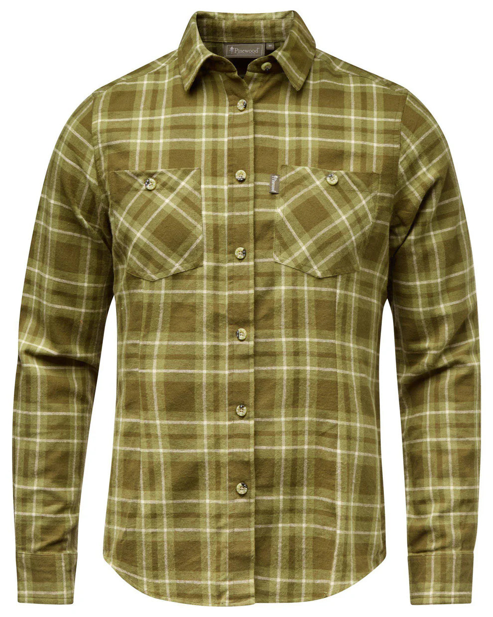Pinewood® Felicia Flanel Shirt Dames 9327