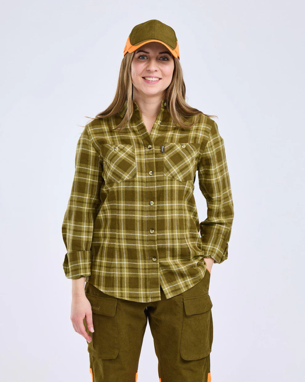 Pinewood® Felicia Flanel Shirt Dames 9327