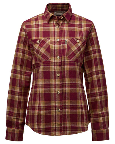 Pinewood® Felicia Flanel Shirt Dames 9327