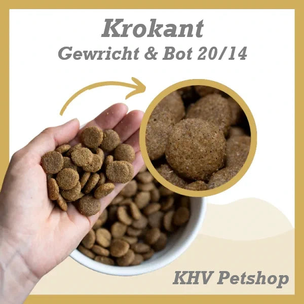 NatuurDog Gewricht & Bot Support 20/14 Krokant Zak 10kg
