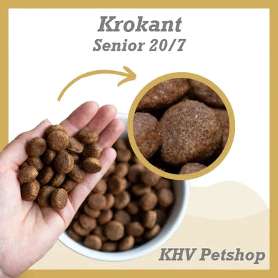 NatuurDog Senior 20/7 Krokant Zak 20kg