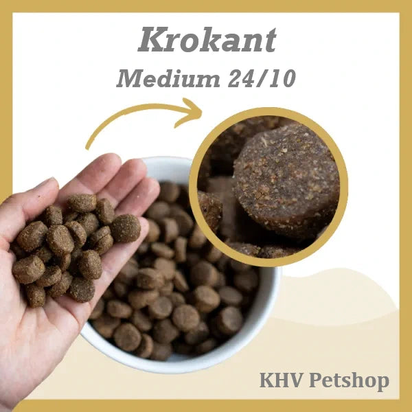 NatuurDog Medium 24/10 Krokant Zak 20kg