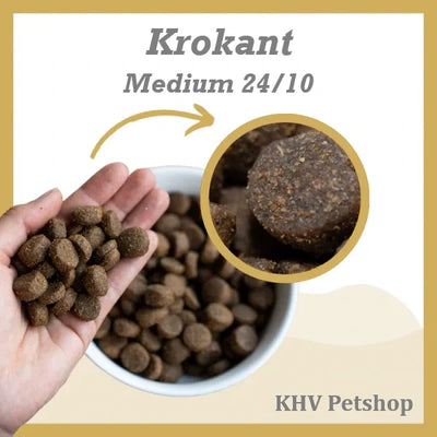 NatuurDog Medium 24/10 Krokant Zak 20kg
