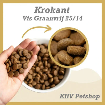 NatuurDog Vis Graanvrij Krokant 25/14 Zak 15kg