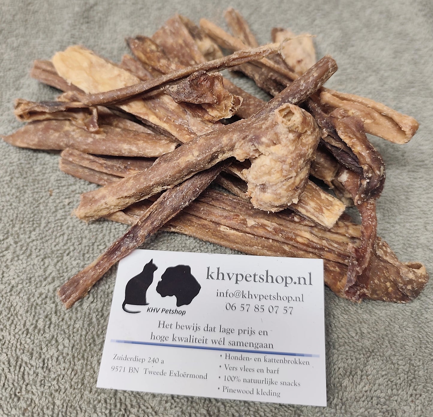 Koeienuiersticks bosje