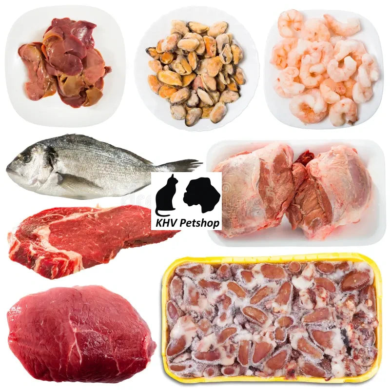 KHV Petshop Vers Vleesmix 18 stuks De Luxe 18 kilo (alleen afhalen)