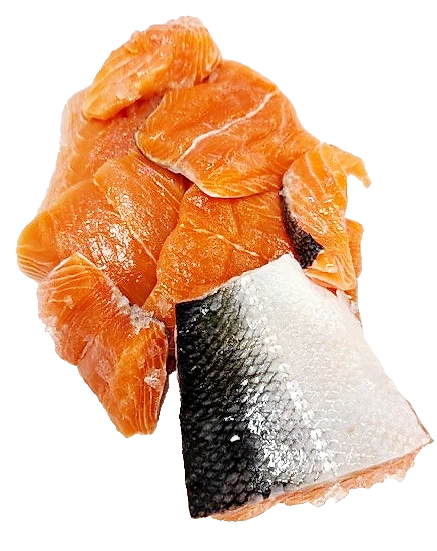 Zalmtrimmings 500 gram