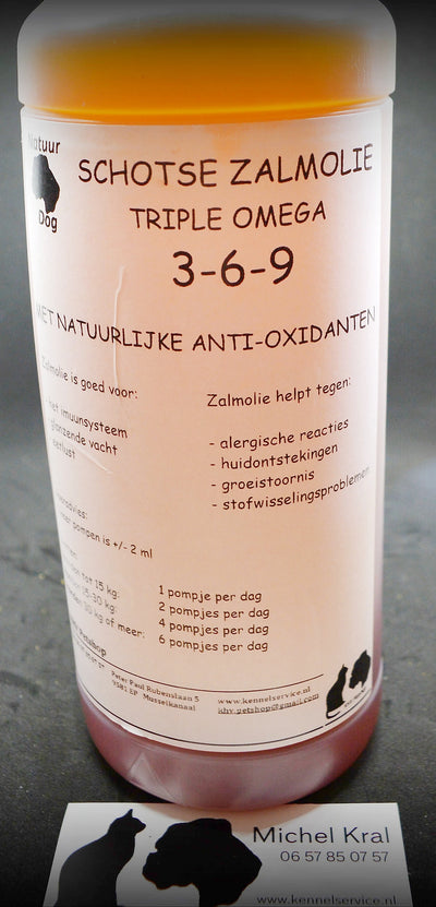 100% pure Schotse zalmolie