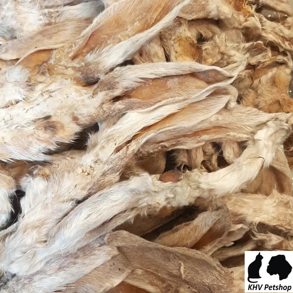 Konijnenoren met vacht zak